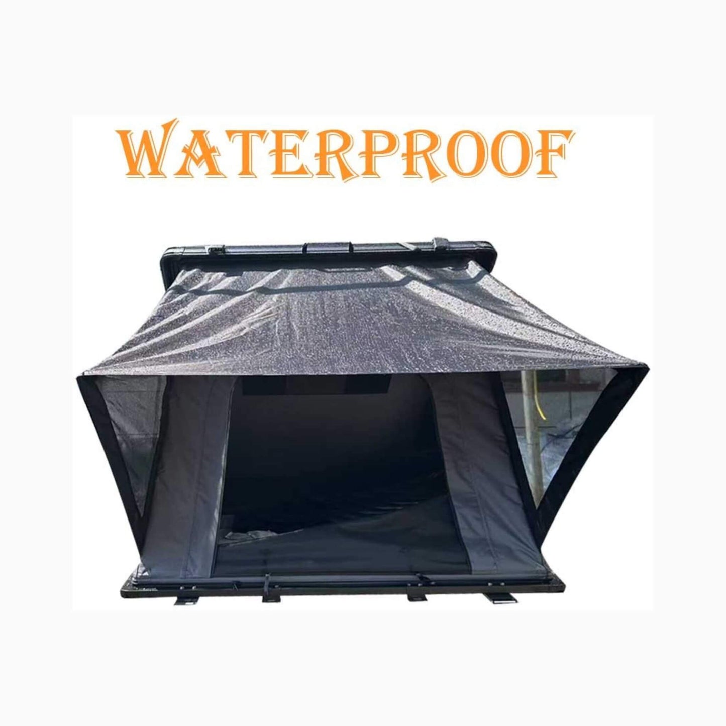 Trailora Apex Premium Lightweight Hard Shell Rooftop Tent With LED Strip And Memory Foam (SAK51780)