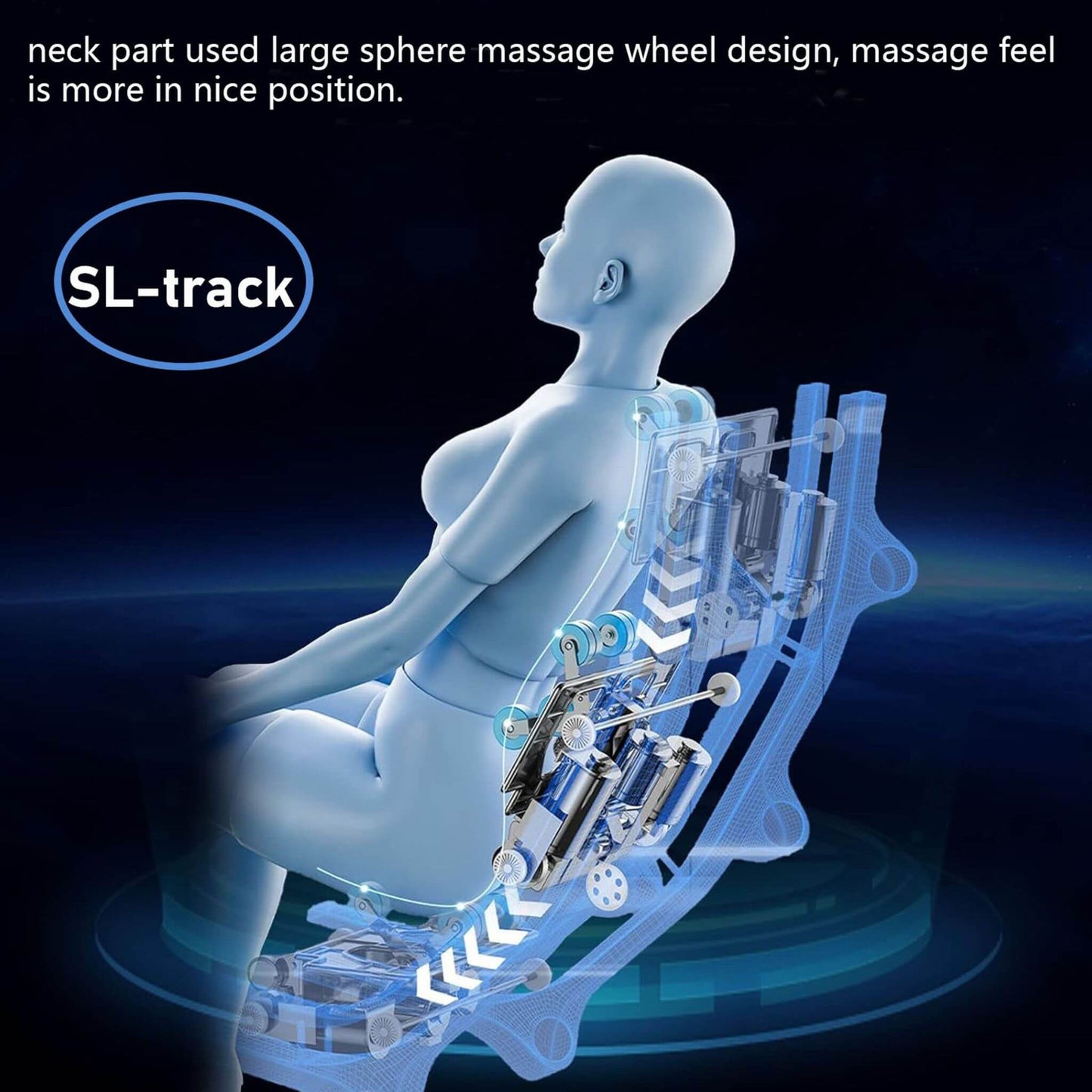 Airvana Premium Zero-Gravity Full-Body Multifunction Massage Chair With Auto Body Scan (SAK72182)