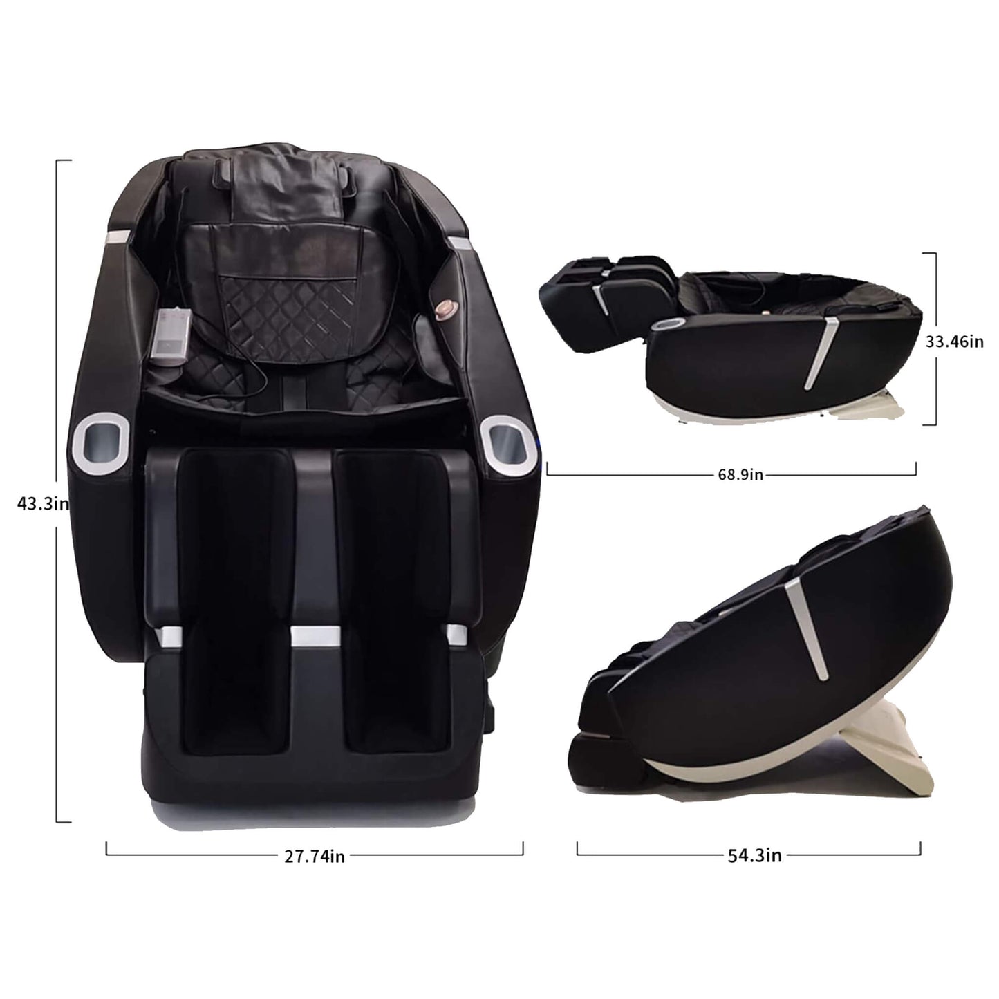 Airvana Premium Zero-Gravity Full-Body Multifunction Massage Chair With Auto Body Scan (SAK72182)