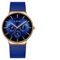 Men's Elegant Watch With  Stainless Steel Straps And Chronometers For Day And Date Display Unique Design Perfect Gift For Man And Women