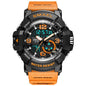 Military Watch 50m Waterproof Wristwatch LED Quartz Clock Male Digital Sports Watches Men's