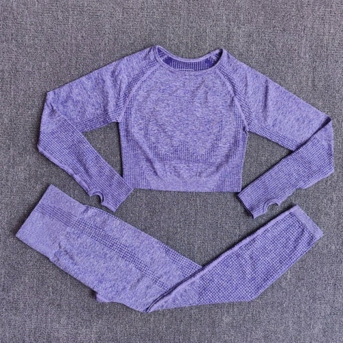 FlexFit Seamless Women’s Yoga Set: Comfort & Style