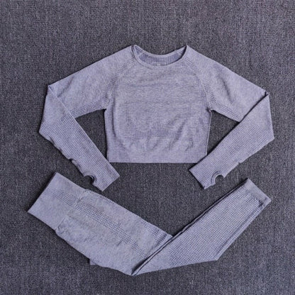 FlexFit Seamless Women’s Yoga Set: Comfort & Style