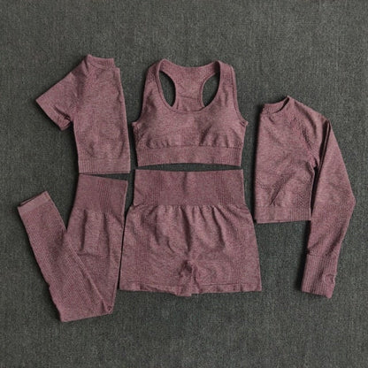FlexFit Seamless Women’s Yoga Set: Comfort & Style