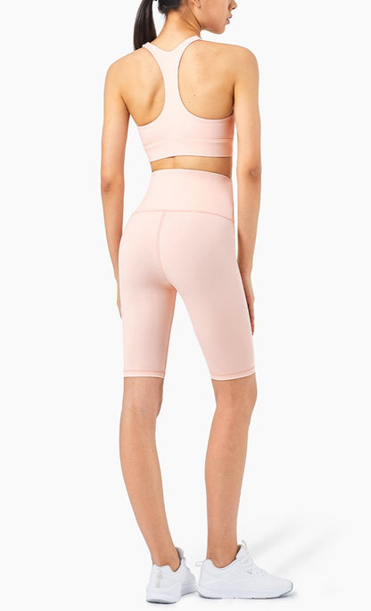 Second Skin Feel Workout Fitness Gym Biker Shorts Women High Waist