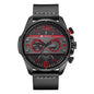Men's  Waterproof Retro Style Watch With Excellent  Background, Chronometers  Large Numbers Perfect Gift