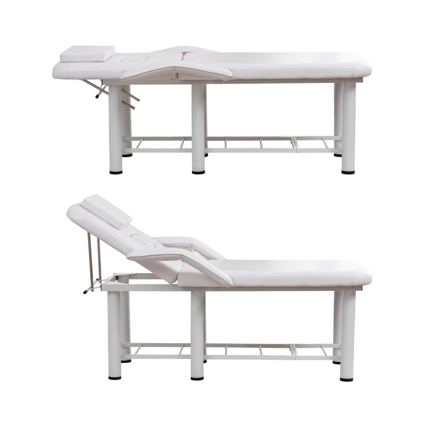 Professional Fully Adjustable Beauty Bed With Underbed Storage And Removable Cushions (SAK46813)