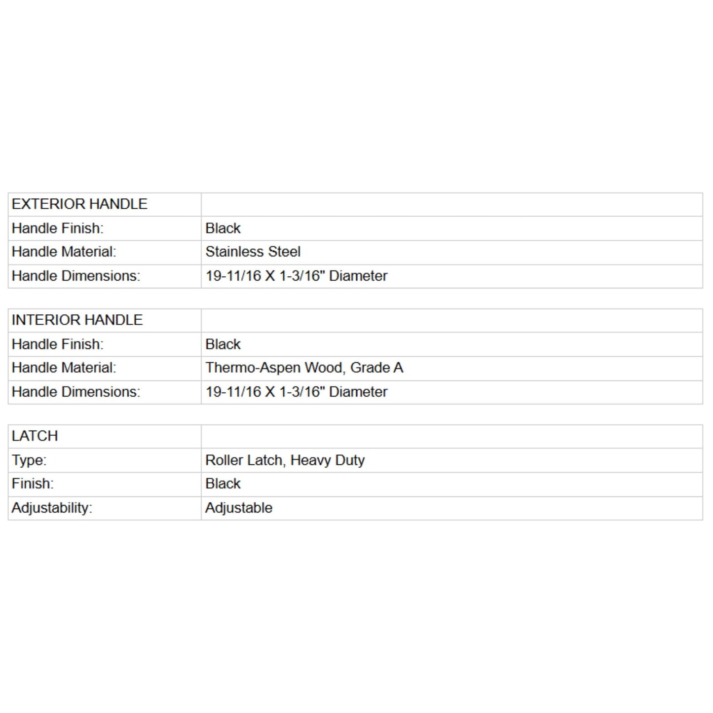 Prosaunas 24X81-Inch Thermo-Aspen Prehung Clear Glass Sauna Door (SAK13651)