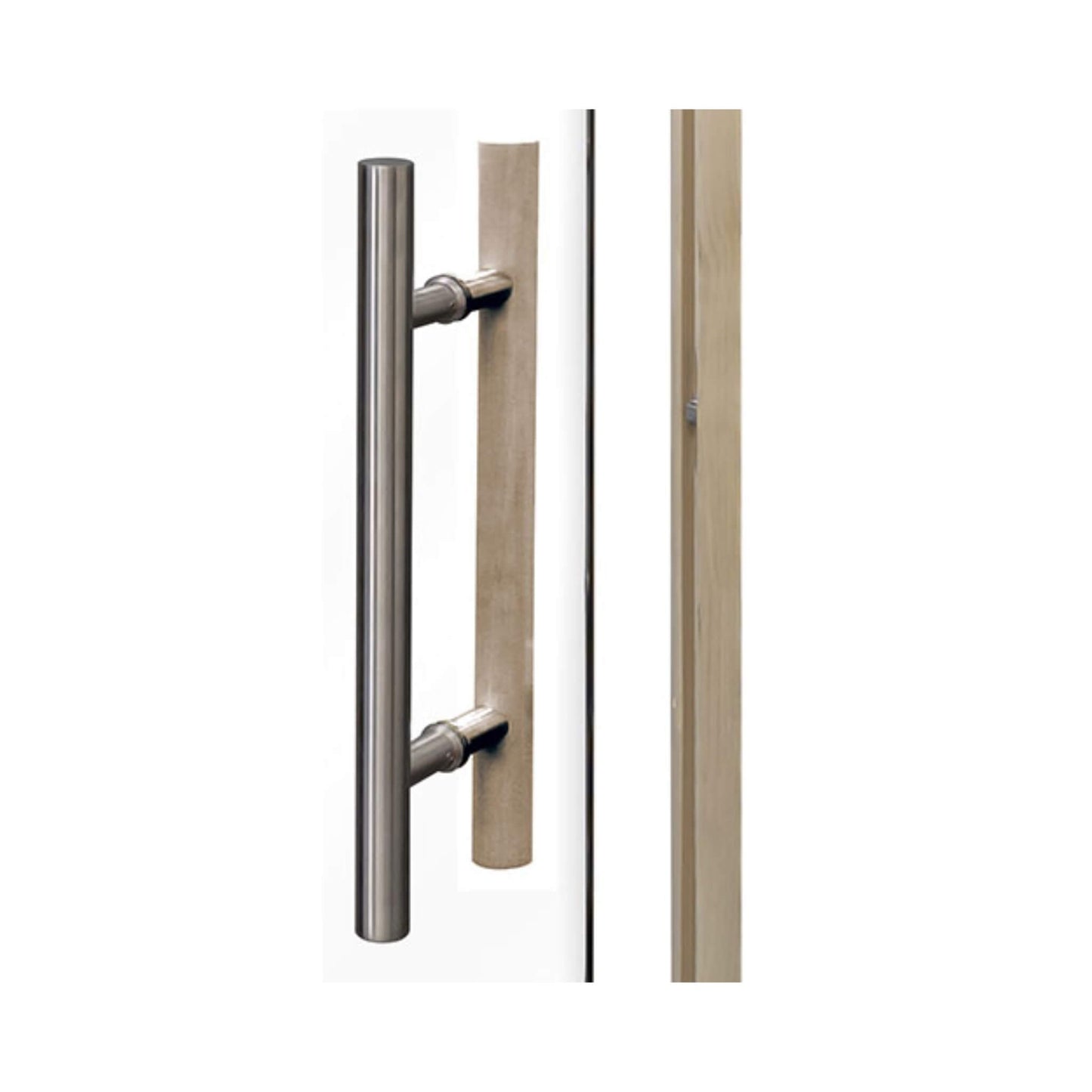 Prosaunas 24X81-Inch Aspen Prehung Clear Glass Sauna Door (SAK81974)