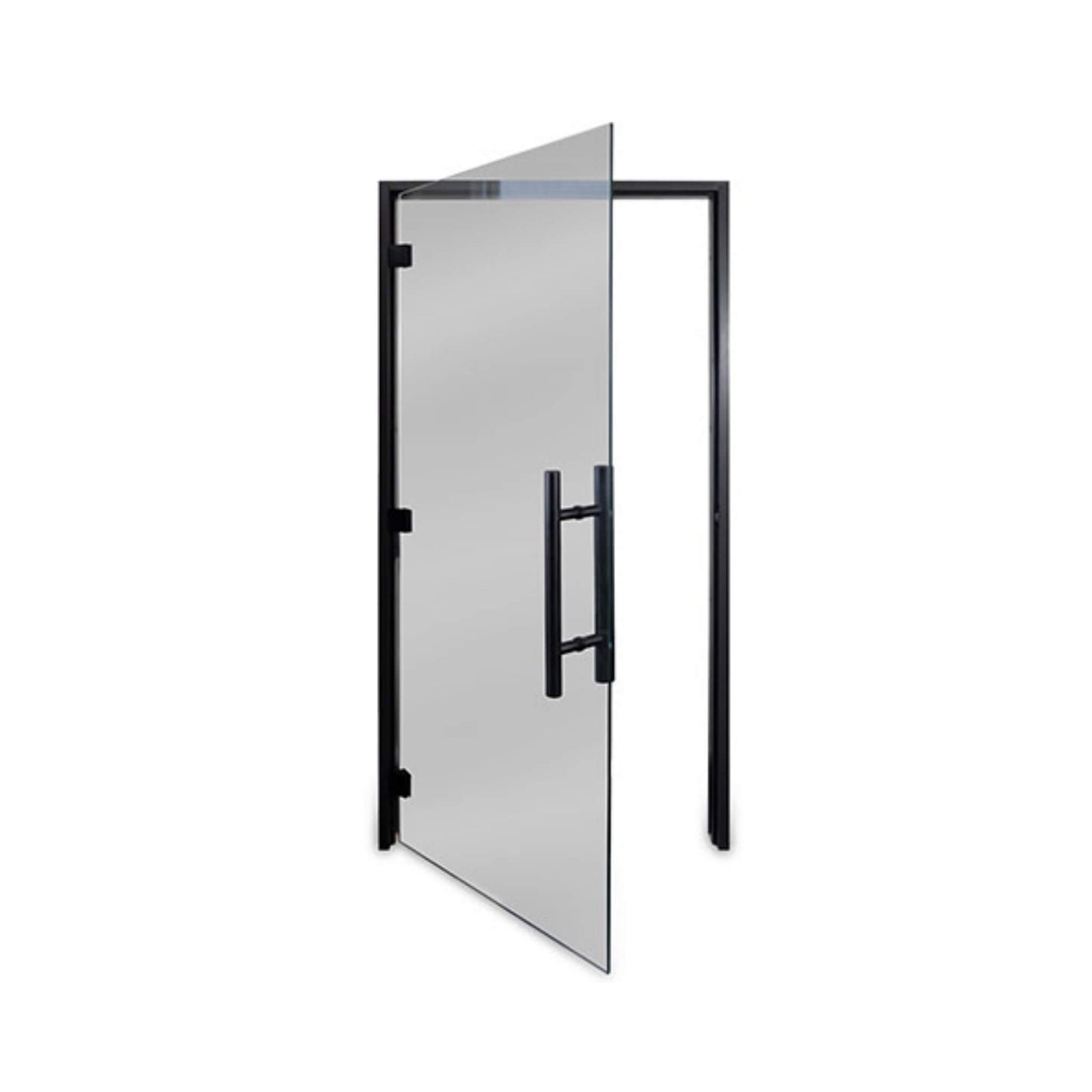 Prosaunas 36X81-Inch Black Alder Prehung ADA Tinted Glass Sauna Door (SAK19732)