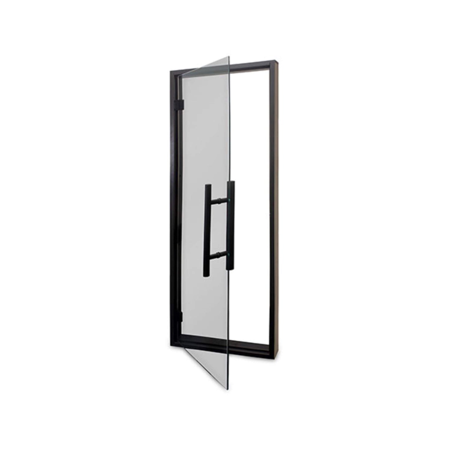 Prosaunas 24X73-Inch Black Alder Prehung Tinted Glass Sauna Door (SAK35902)