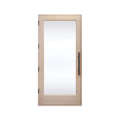Prosaunas 36X80-Inch Douglas Fir Hemlock Jamb Sauna Door With Dual-Pane Insulated Glass (SAK38145)