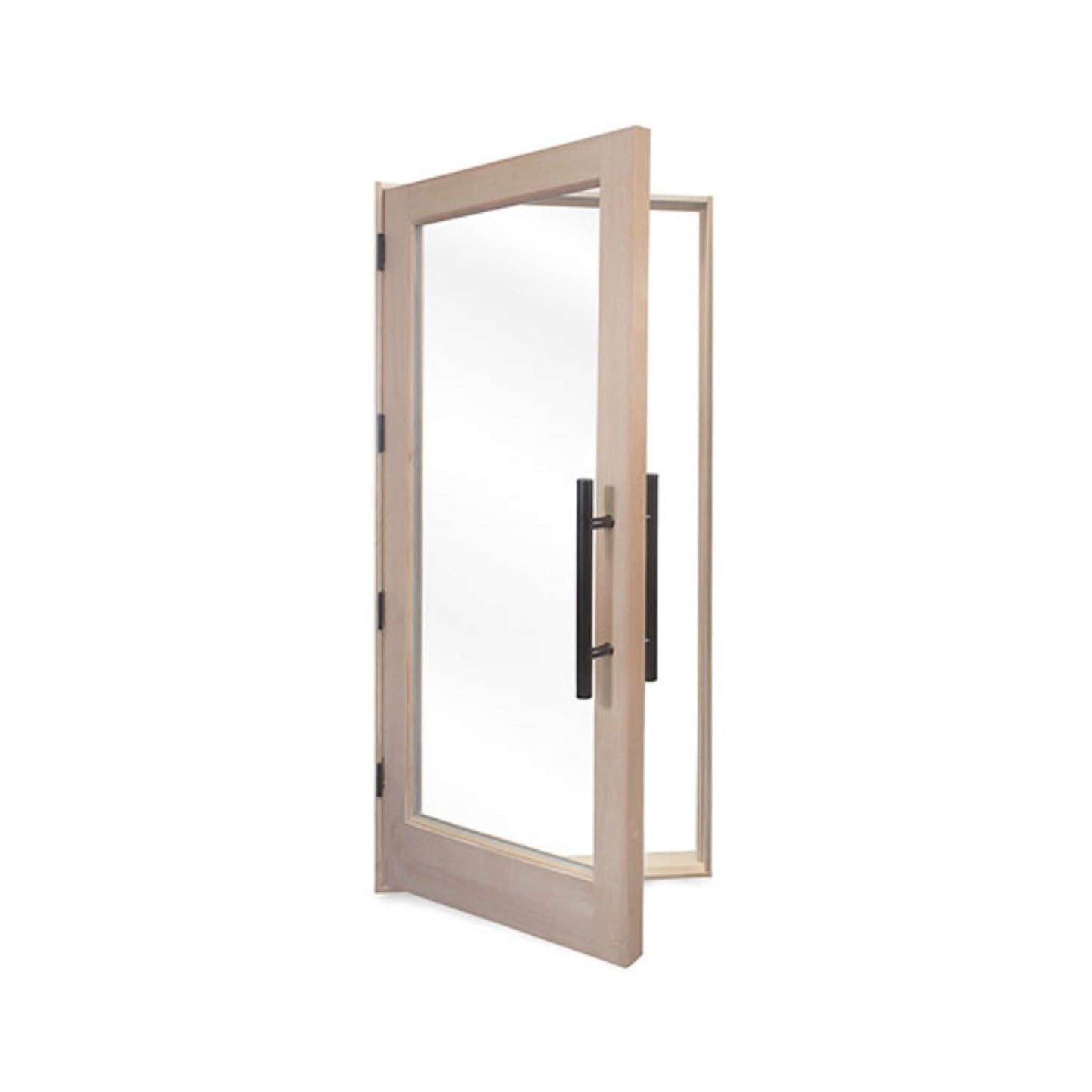 Prosaunas 36X80-Inch Douglas Fir Hemlock Jamb Sauna Door With Dual-Pane Insulated Glass (SAK38145)