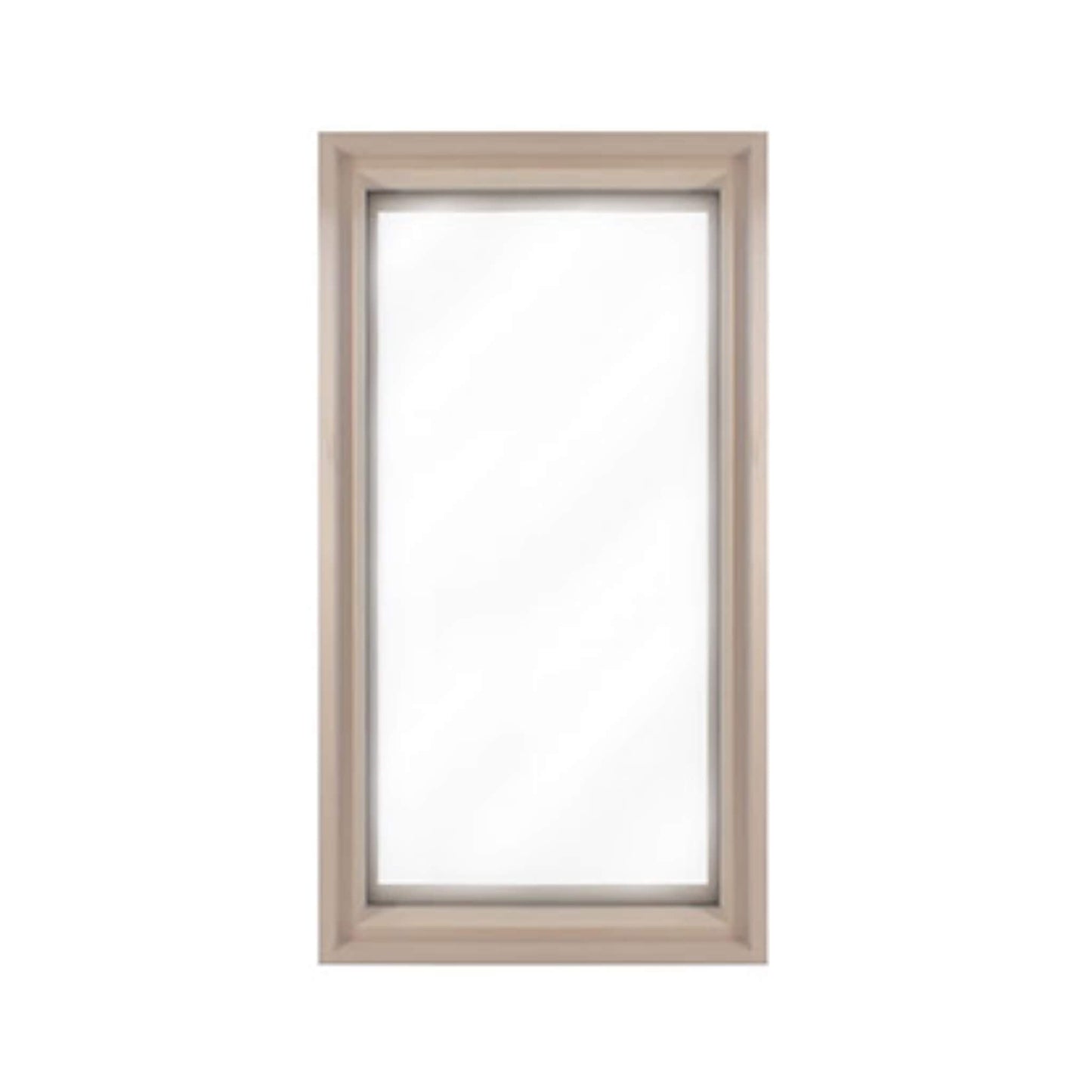 Prosaunas 16X30-Inch Framed Hemlock Tempered Dual Pane Clear Glass Sauna Window (SAK44067)