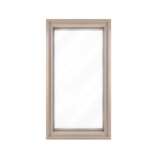 Prosaunas 16X30-Inch Framed Hemlock Tempered Dual Pane Clear Glass Sauna Window (SAK44067)