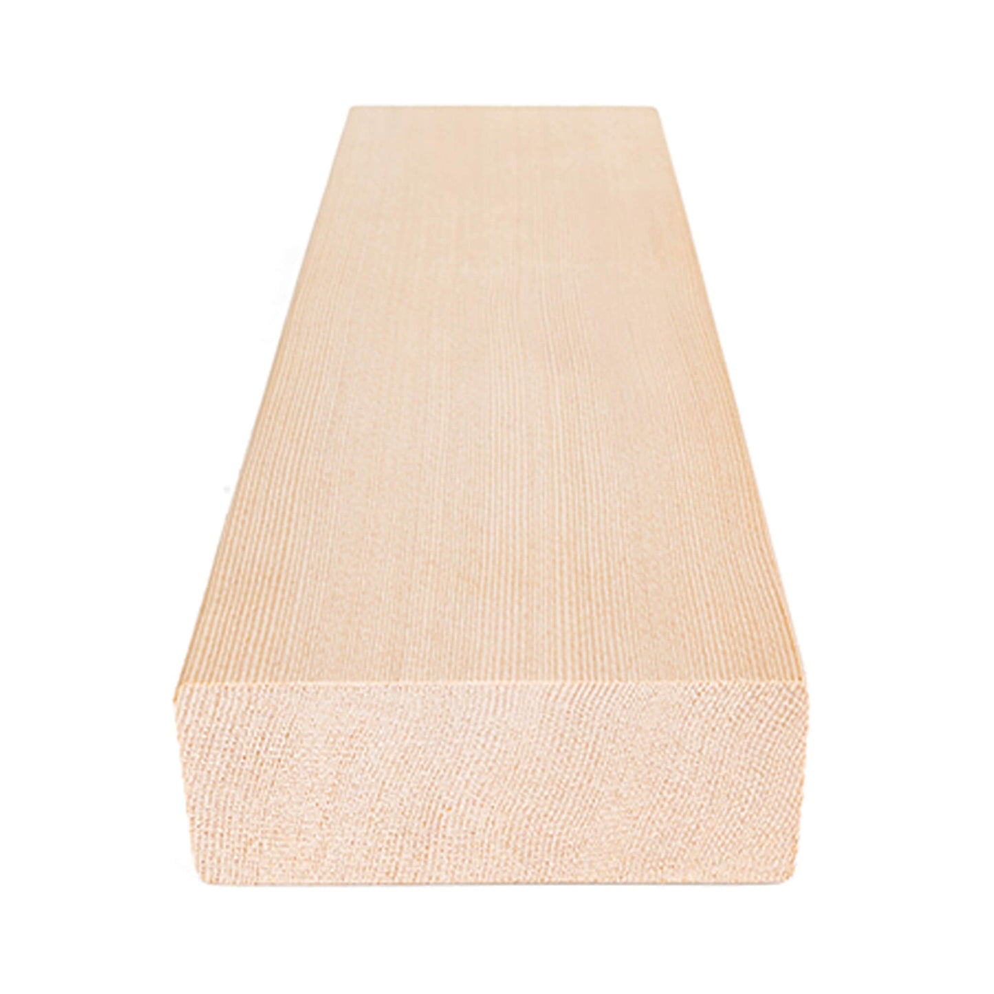 Prosaunas Hemlock 2X4 VG S4SEE Sauna Bench Wood [Untreated] [WOOD630] (SAK29172)