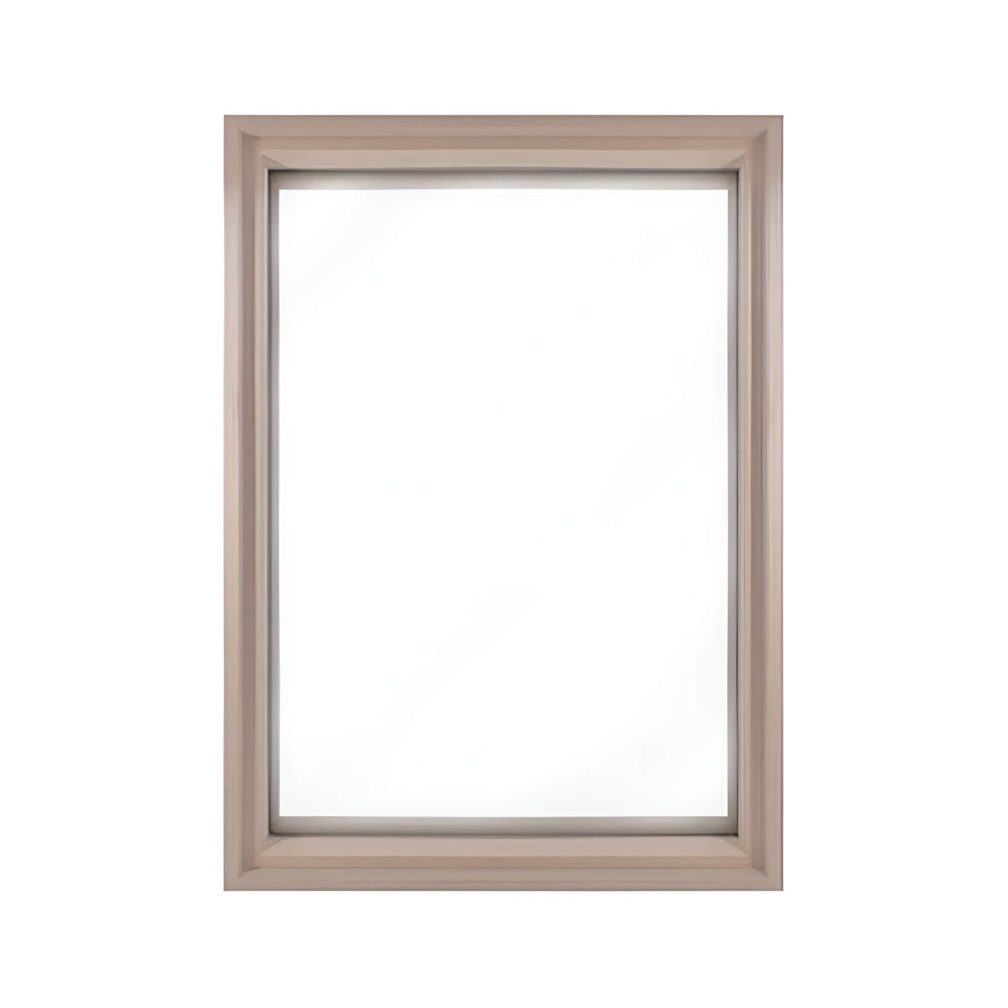 Prosaunas 24X36-Inch Large Framed Dual Pane Clear Glass Sauna Window With Hemlock (SAK66329)