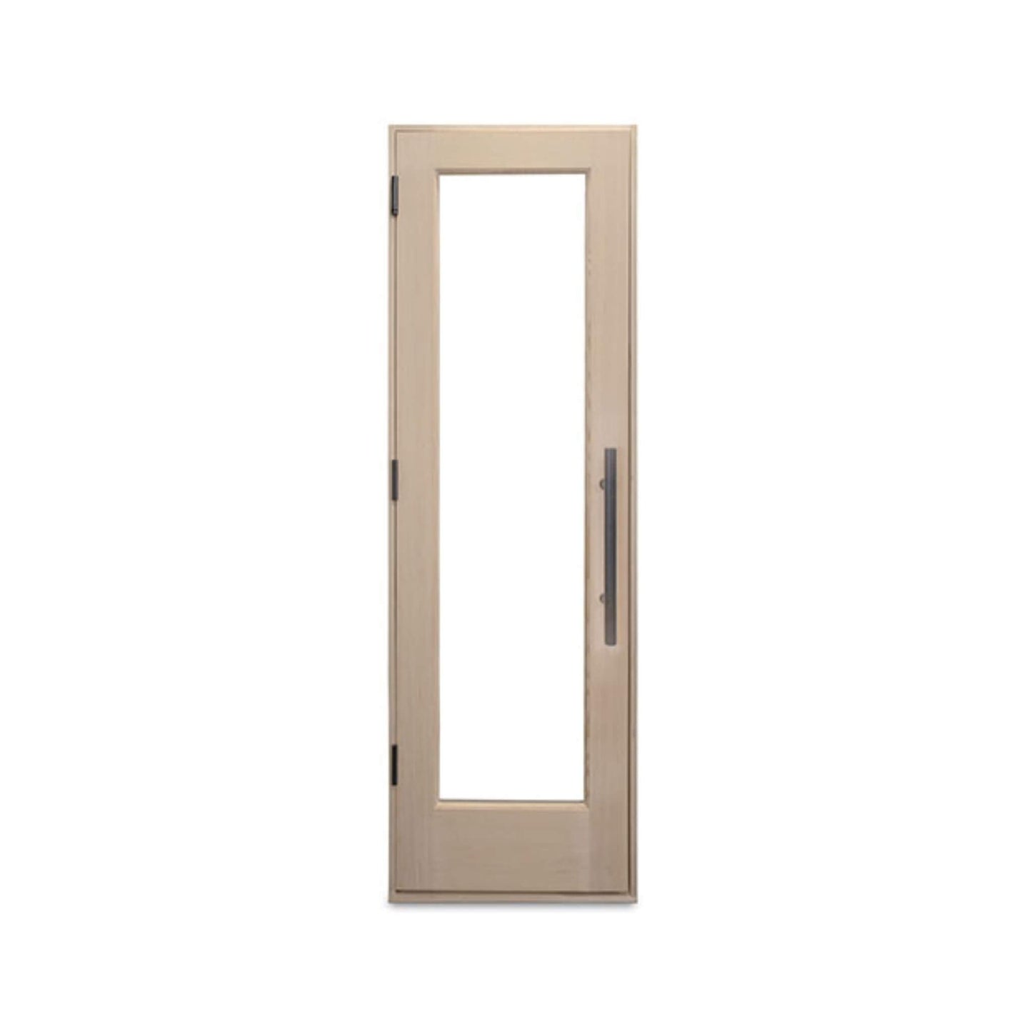 Prosaunas 24X80-Inch Prehung Solid Wood Douglas Fir Sauna Door With Dual-Pane Insulated Glass (SAK25184)