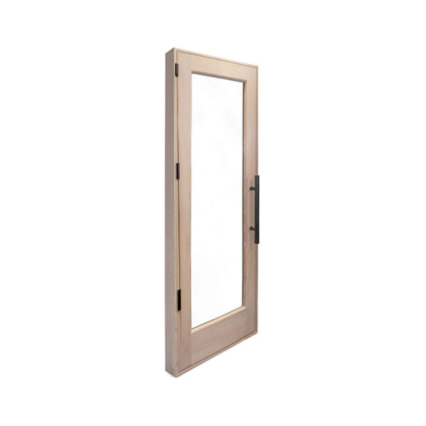 Prosaunas 24X80-Inch Prehung Solid Wood Douglas Fir Sauna Door With Dual-Pane Insulated Glass (SAK25184)