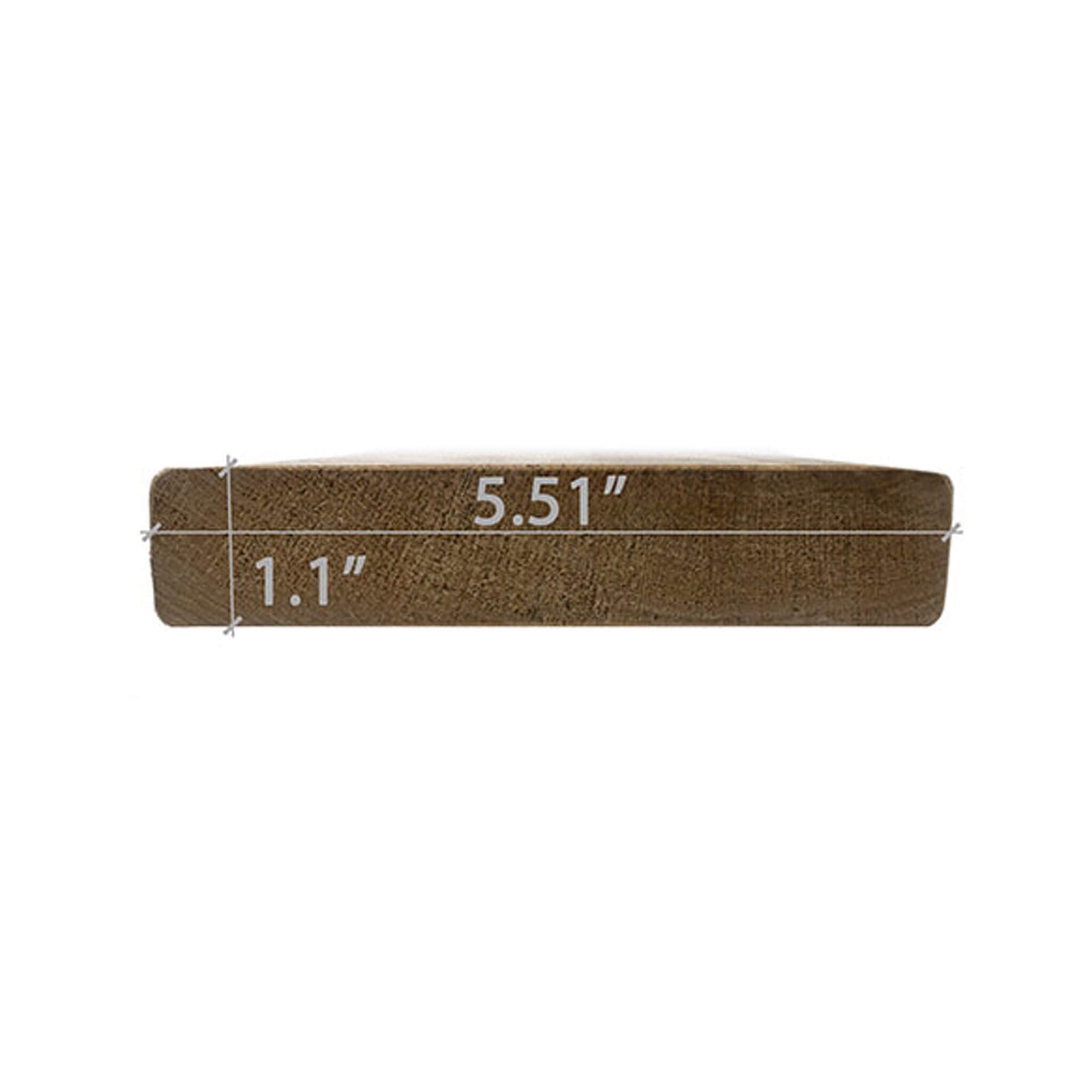 Prosaunas Thermo-Aspen 2X6 S4SEE SHP Sauna Bench Wood (SAK17042)