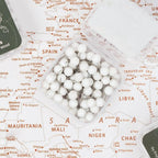 Canvas Push Pins - White