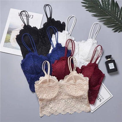 Lace V Neck Bralette