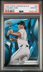 Graded 2025 Topps Chrome Black Jackson Jobe #60 Blue Lava /150 Rookie RC Baseball Card PSA 10 Gem Mint