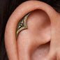 Gothic Hollow Web Earrings for Men and Women