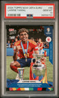 Graded 2024 Topps Now UEFA Euro Lamine Yamal #66 Rookie RC Soccer Card PSA 10 Gem Mint