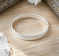 Men's Metal Spring Bangle Cuff Bracelet
