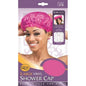 Qfitt Large Vinyl Shower Cap, Pink
