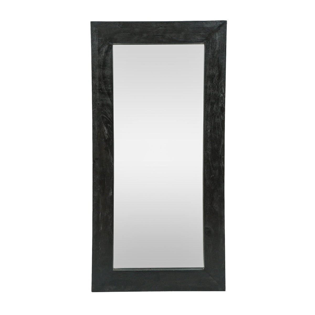 Rustic Mango Wood Full Length Standing Mirror