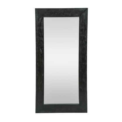 Rustic Mango Wood Full Length Standing Mirror