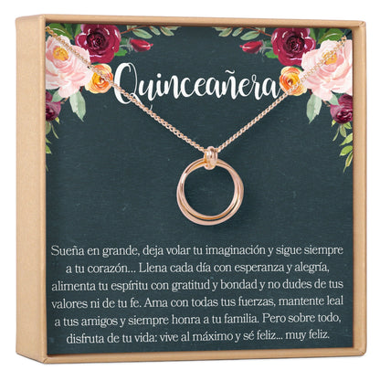 Quincea&ntilde;era Necklace, Multiple Styles