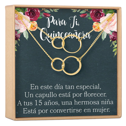 Quincea&ntilde;era Necklace, Multiple Styles