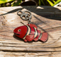 Clownfish Leather Bag Charm