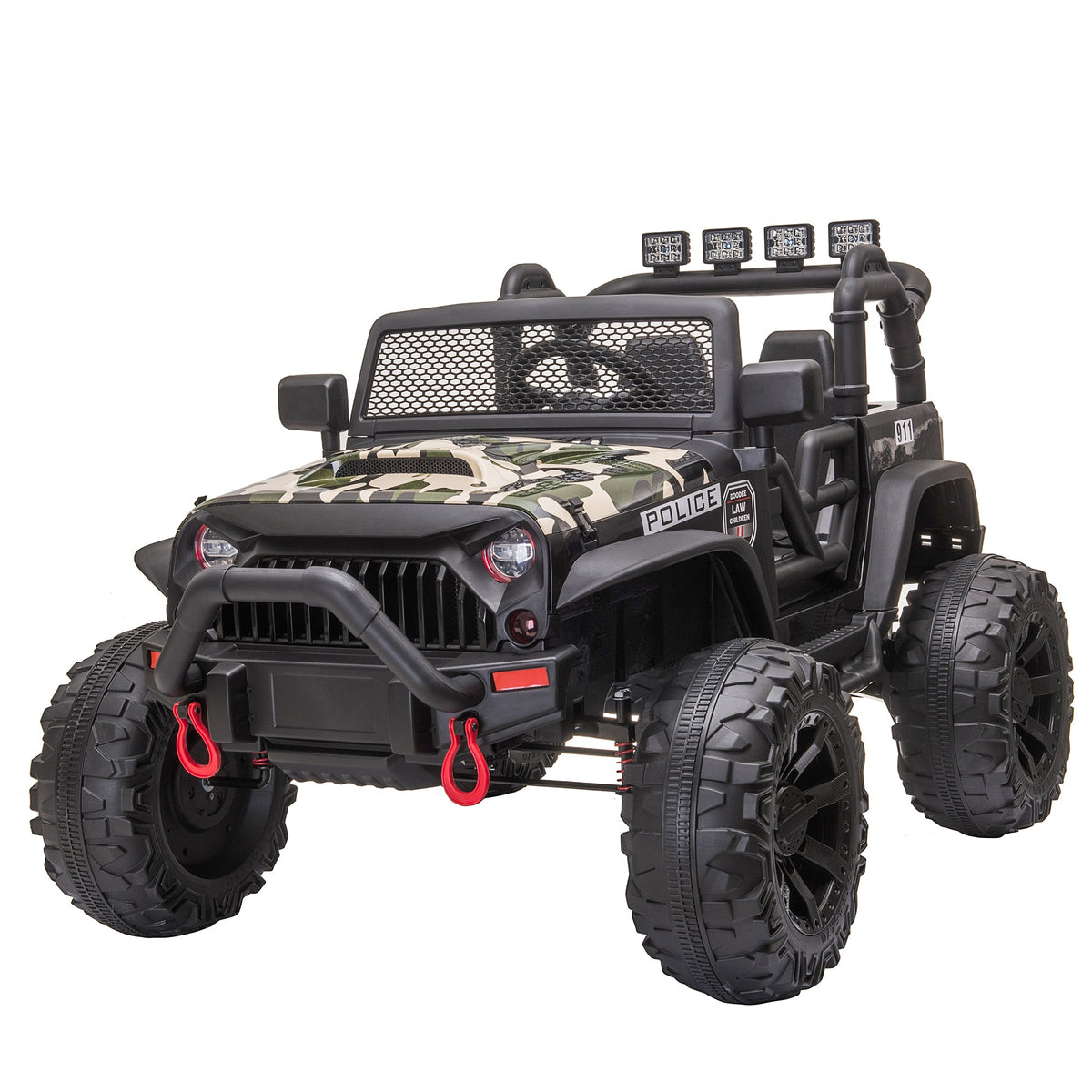 Electric Kids UTV Truck with Bluetooth Music and Dual Motors