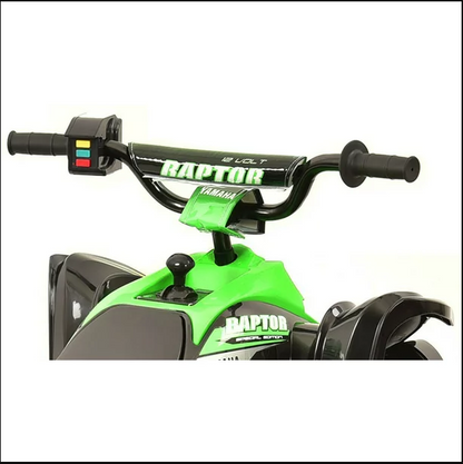 Raptor 12V Battery-Powered Ride-On - Custom Graphic Design for Boys Ages 3 and Up