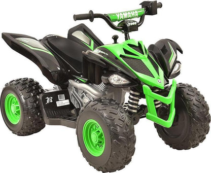Raptor ATV 12V Battery-Powered Ride-On with Custom Graphics and Sound Effects - Suitable for Ages 3 and Up