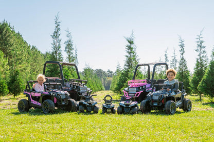 Realistic 12V UTV Ride On for Adventurous Kids