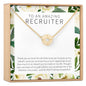 Recruiter Compass Necklace