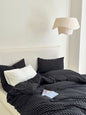 Refreshing Stripe Bedding Set / Blue Single