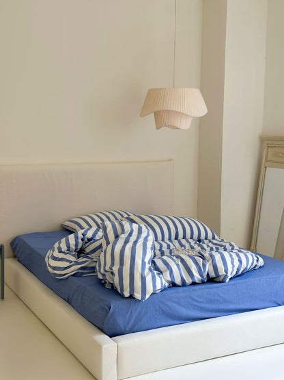 Refreshing Stripe Bedding Set / Yellow