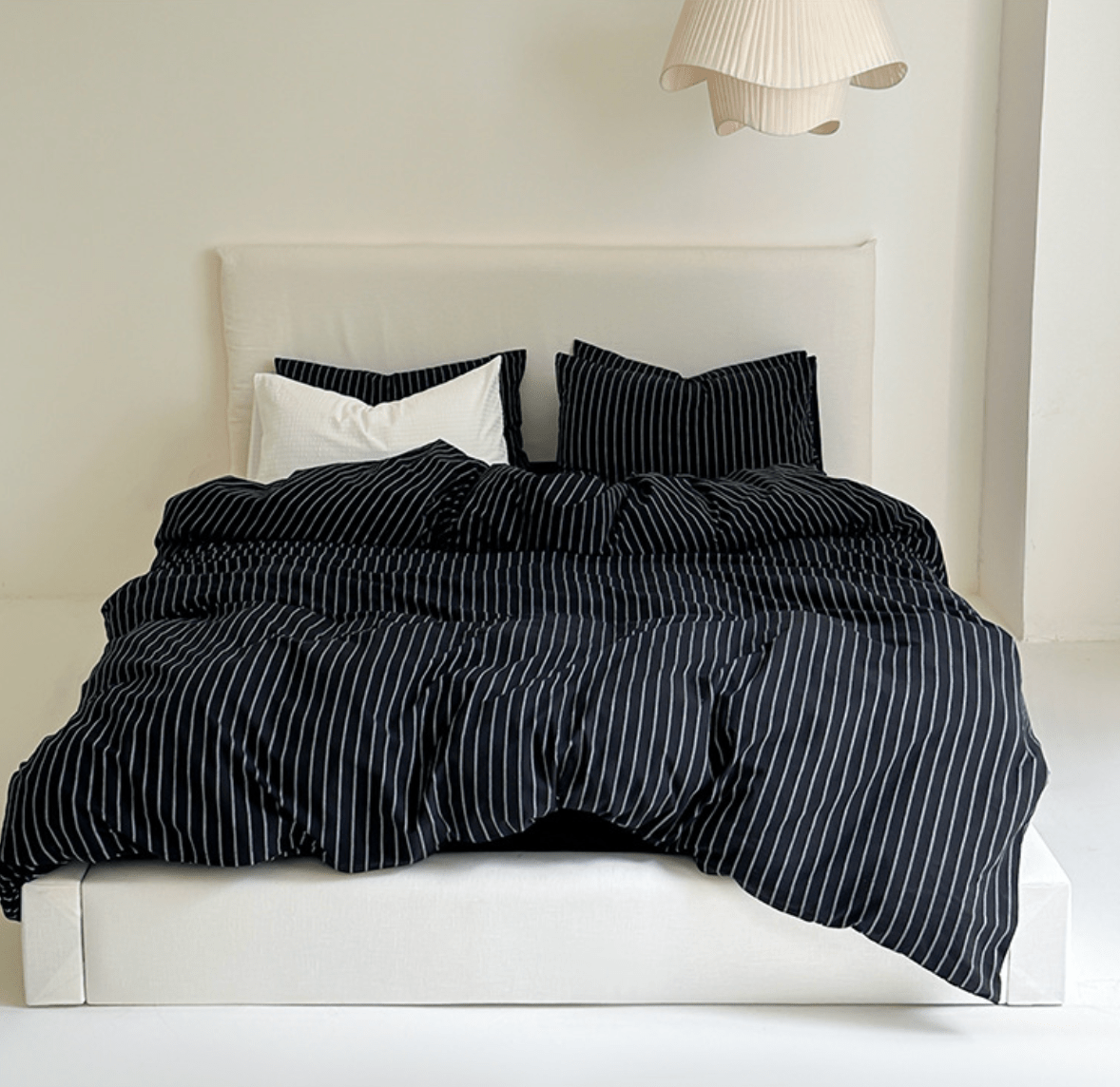 Refreshing Stripe Duvet Cover / Yellow