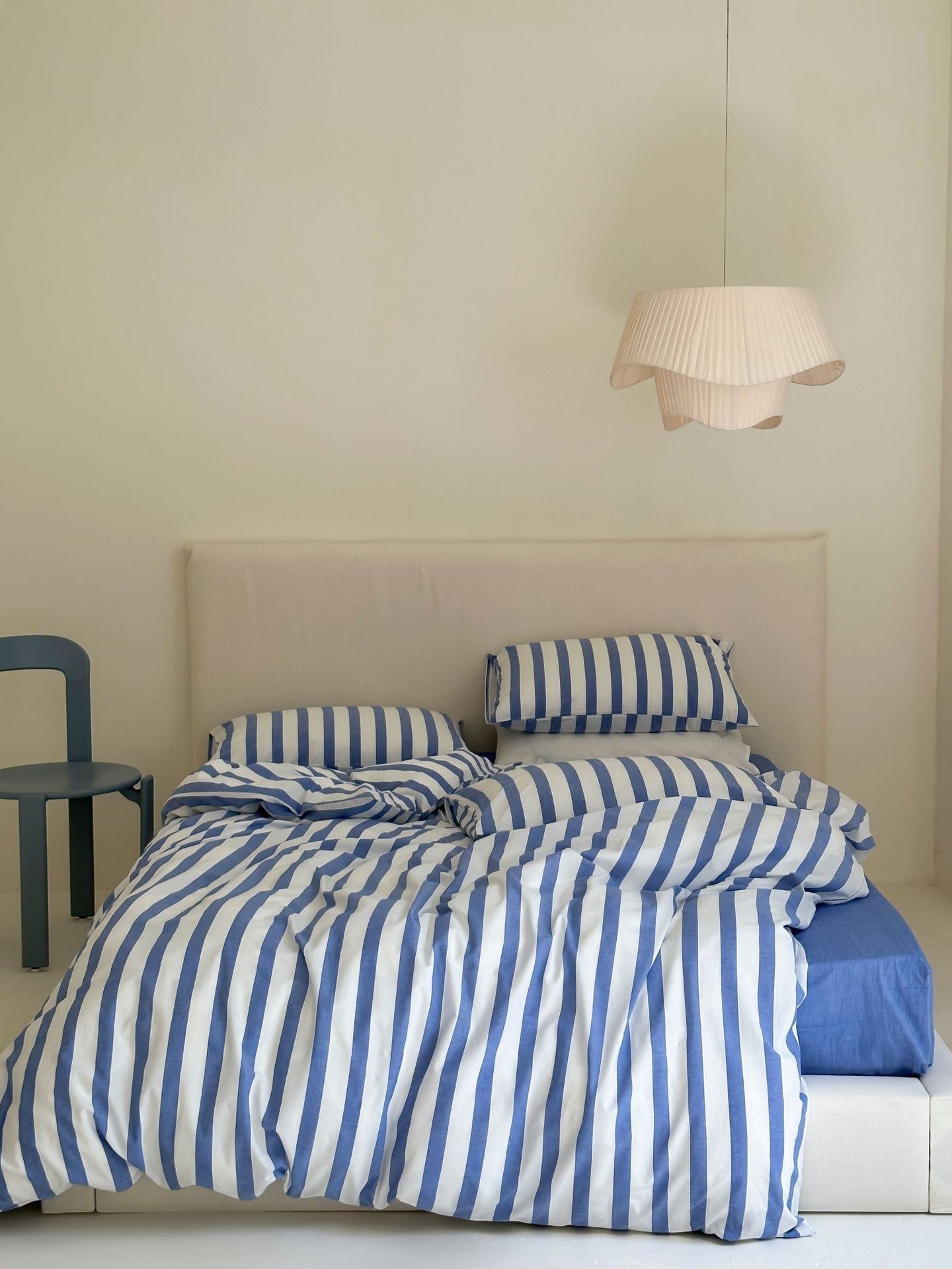 Refreshing Stripe Duvet Cover / Yellow