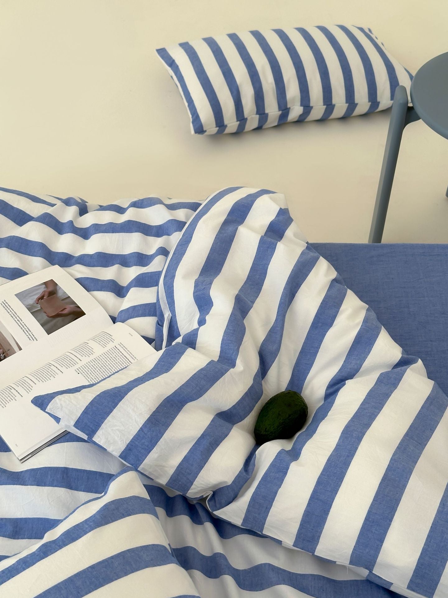 Refreshing Stripe Pillowcases / Forest Green