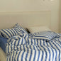 Refreshing Stripe Pillowcases / Forest Green