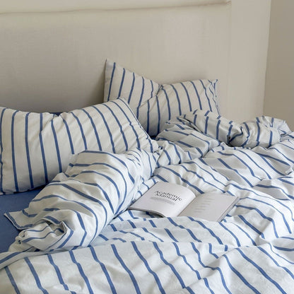Refreshing Stripe Pillowcases / Yellow