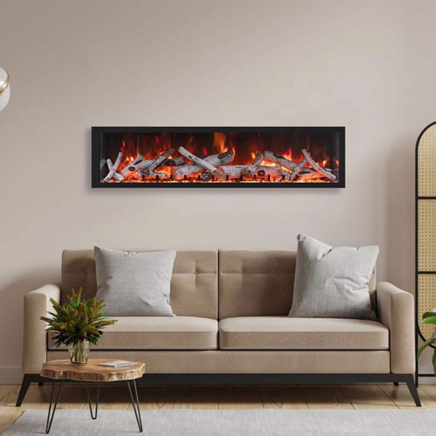 Remii Extra Tall 55-Inch Electric Fireplace With Remote Control [102755-XT] (SAK25578)