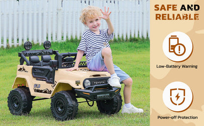 Remote Control 12V Kids Ride On Truck Electric Toy Car for Children